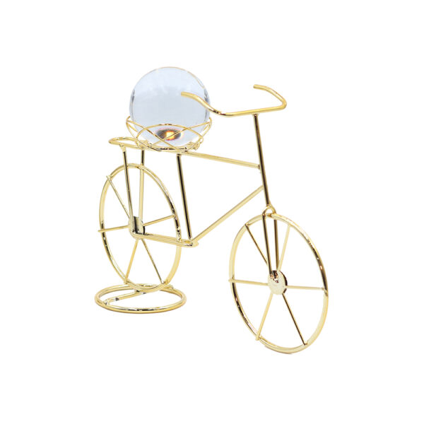 Metal Golden Cycle with Crystal Ball