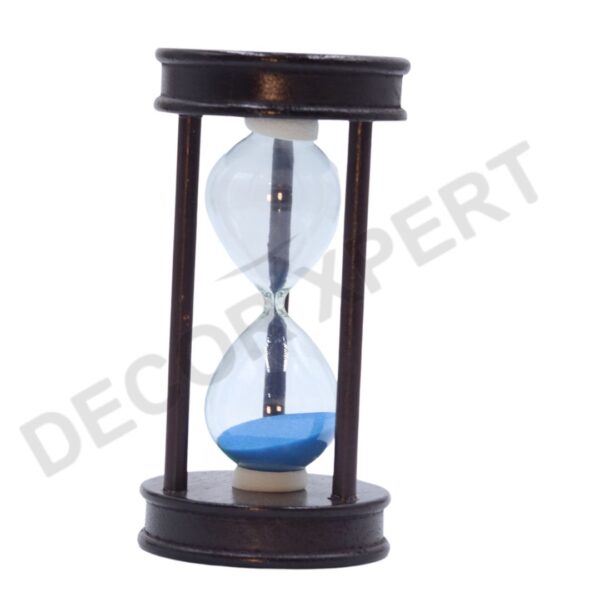 Wooden Frame Sand Timer Clock - Image 3