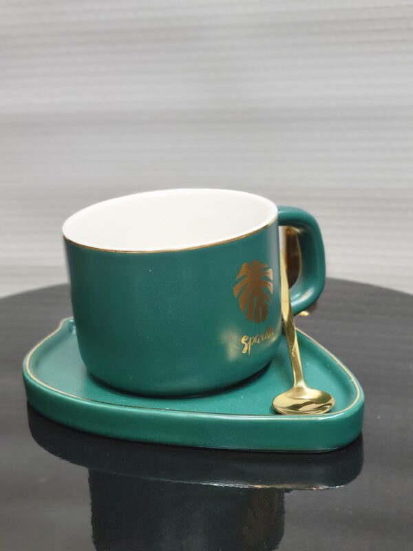 Sparkle Mug Set with Tray & Spoon - Image 2