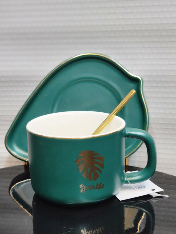 Sparkle Mug Set with Tray & Spoon - Image 3