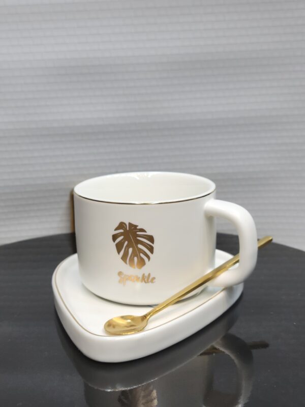 Sparkle Mug Set with Tray & Spoon - Image 2