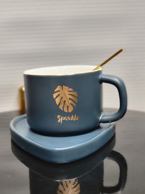 Sparkle Mug Set with Tray & Spoon - Image 2