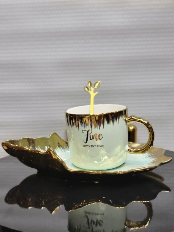 Sparkle Mug Set with Tray & Spoon - Image 2