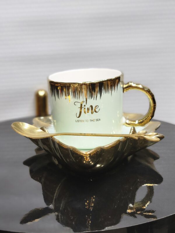 Sparkle Mug Set with Tray & Spoon