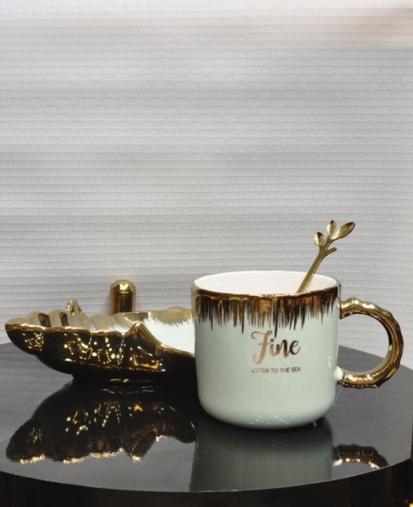 Sparkle Mug Set with Tray & Spoon - Image 3