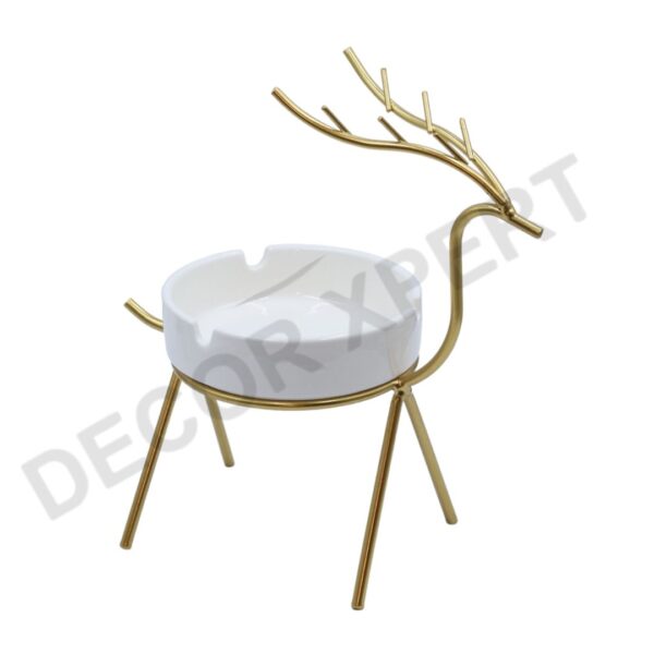 Gold Deer Ash Tray