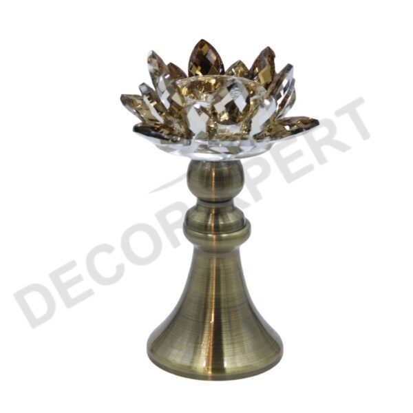 Candle Holders with Crystal - 3 PCs - Image 3