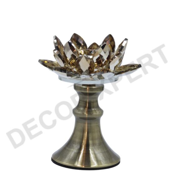 Candle Holders with Crystal - 3 PCs - Image 4